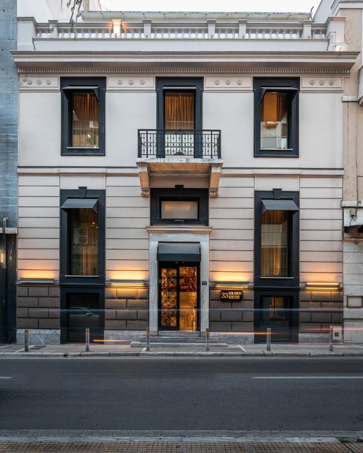 33Solonossuites Athen Exterior foto